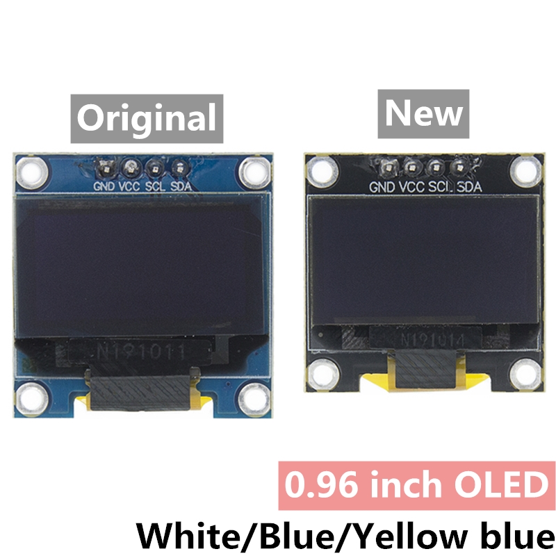 Home Automation Arduino - 0.96 inch IIC Serial 4pin White/Blue/Yellow
