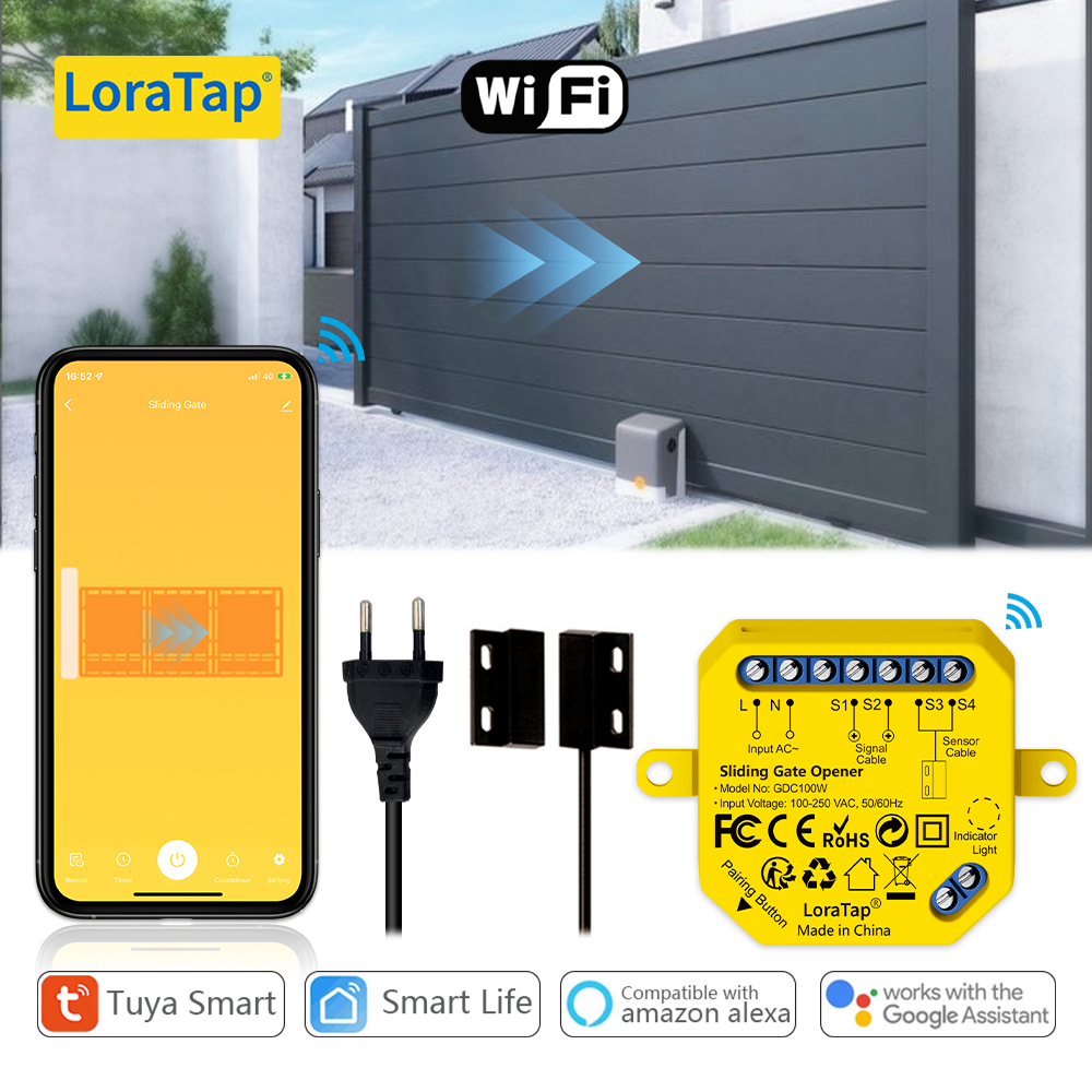Home Automation Diy - LoraTap Tuya Smart Life Garage Door