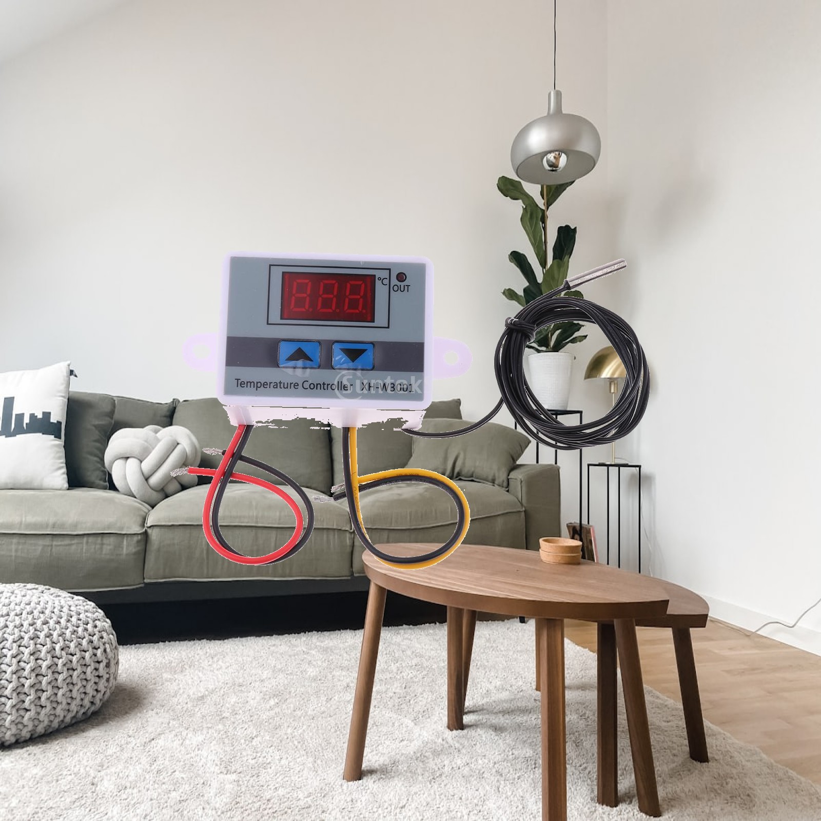 Home Automation Diy - Temperature Controller Adjustable Digital Thermostat Switch