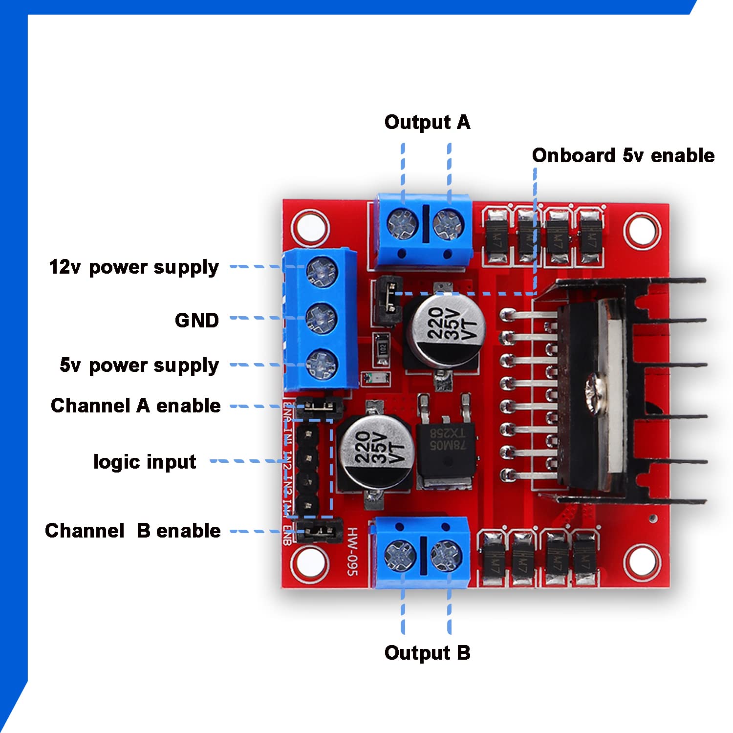 L298N Motor Drive Controller B - огляд і ціна Home Automation Arduino