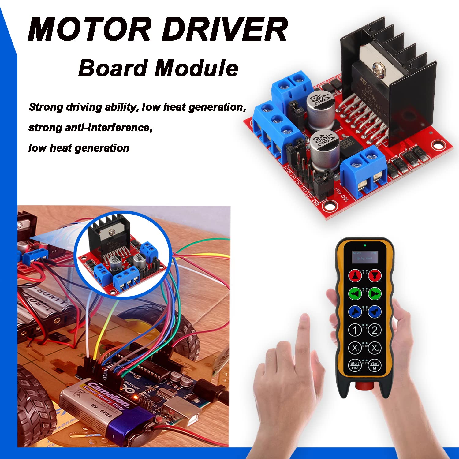 L298N Motor Drive Controller B - огляд і ціна Home Automation Arduino