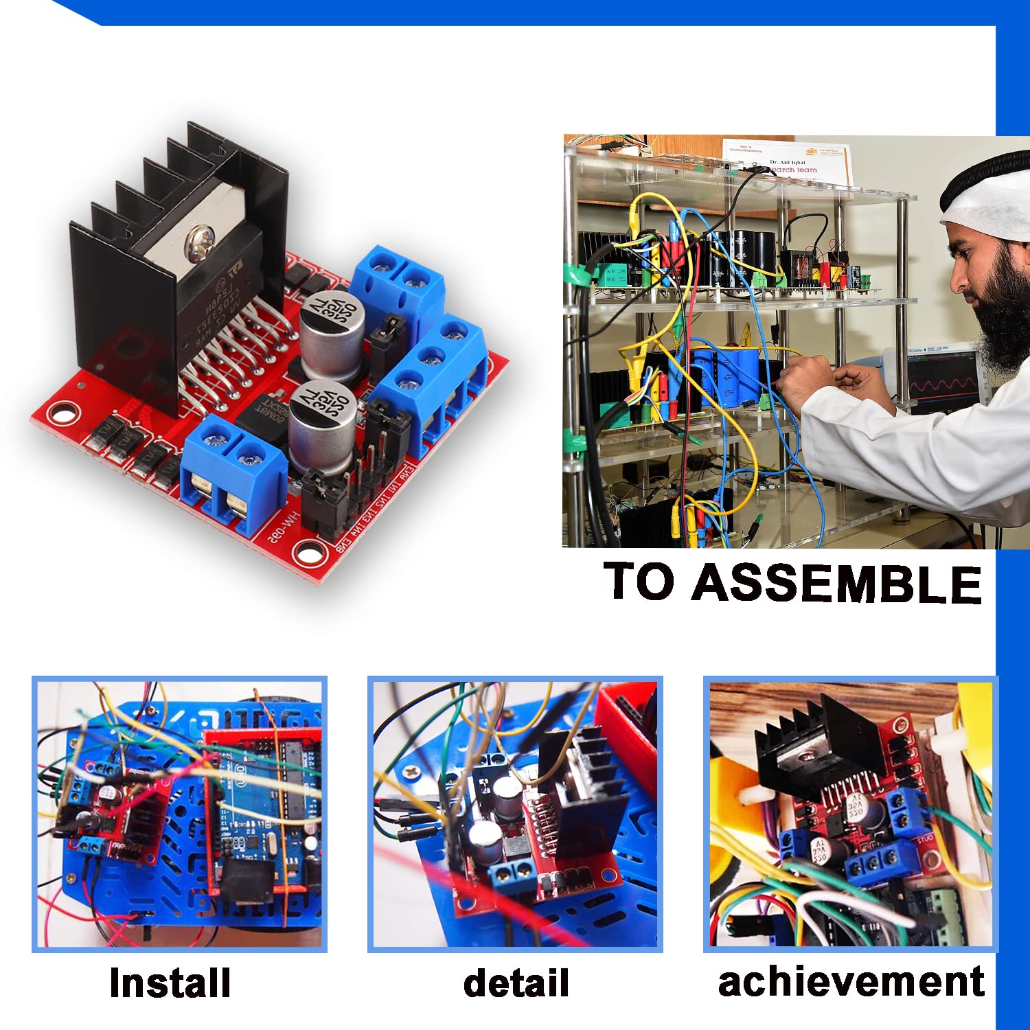 L298N Motor Drive Controller B - огляд і ціна Home Automation Arduino