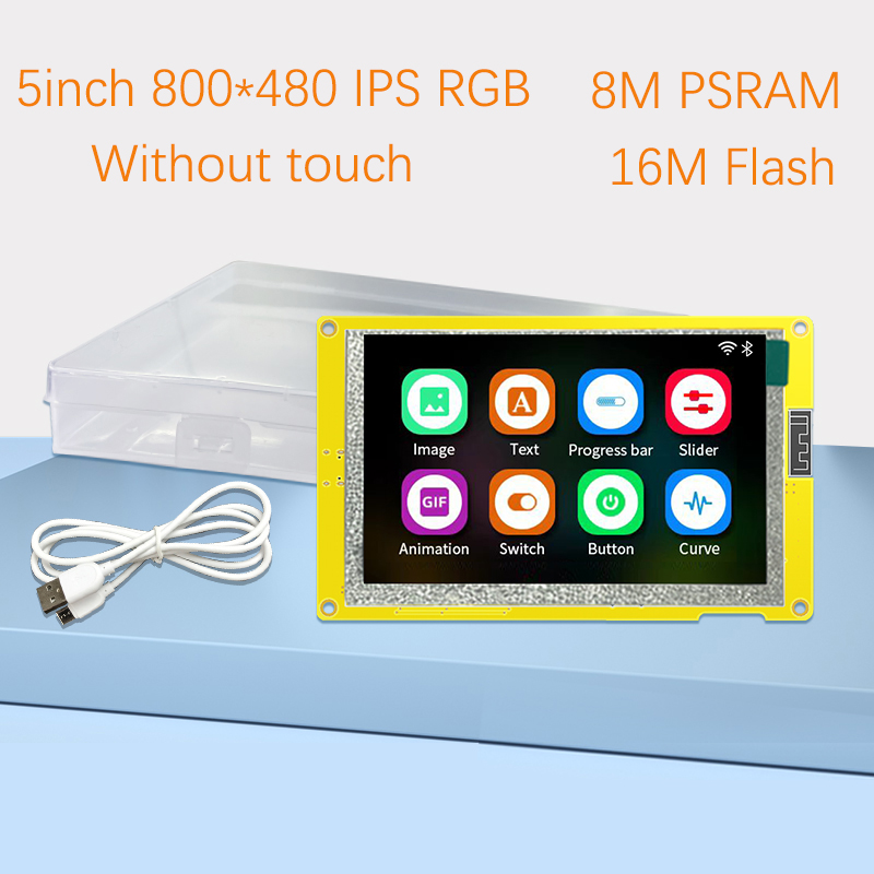 ESP32-S3 5 Inch IPS TFT Screen - огляд і ціна Home Automation Arduino