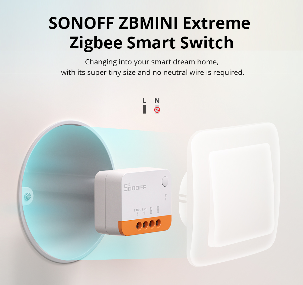 SONOFF ZBMINIL2 ZBMINI Extreme - огляд і ціна Sonoff Basic Switch