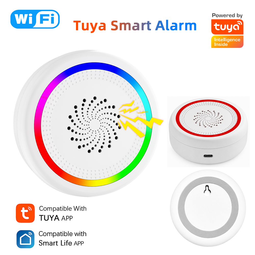 Tuya WiFi Siren Intelligence A - огляд і ціна Home Automation Diy