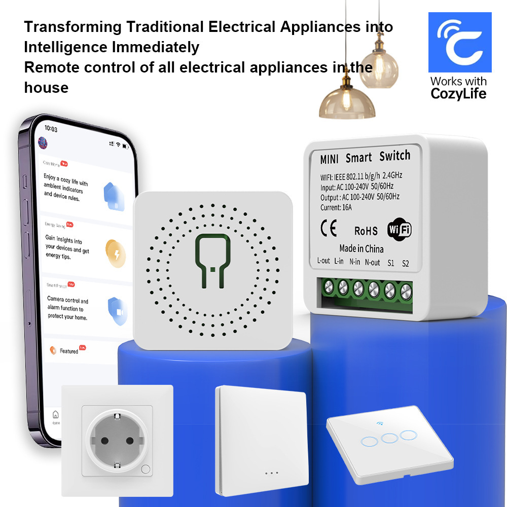 Smart Home WiFi Relay Module 1 - огляд і ціна Diy Smart Home Automation Devices