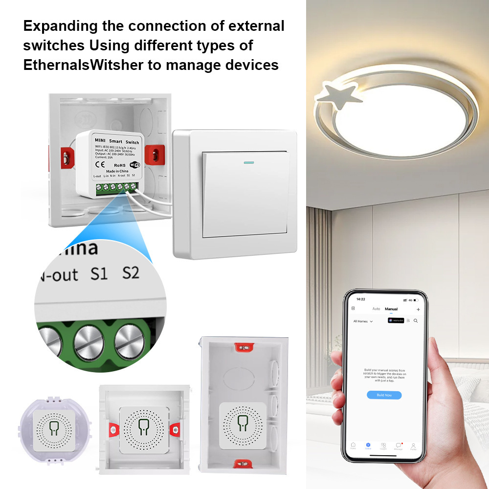 Smart Home WiFi Relay Module 1 - огляд і ціна Diy Smart Home Automation Devices