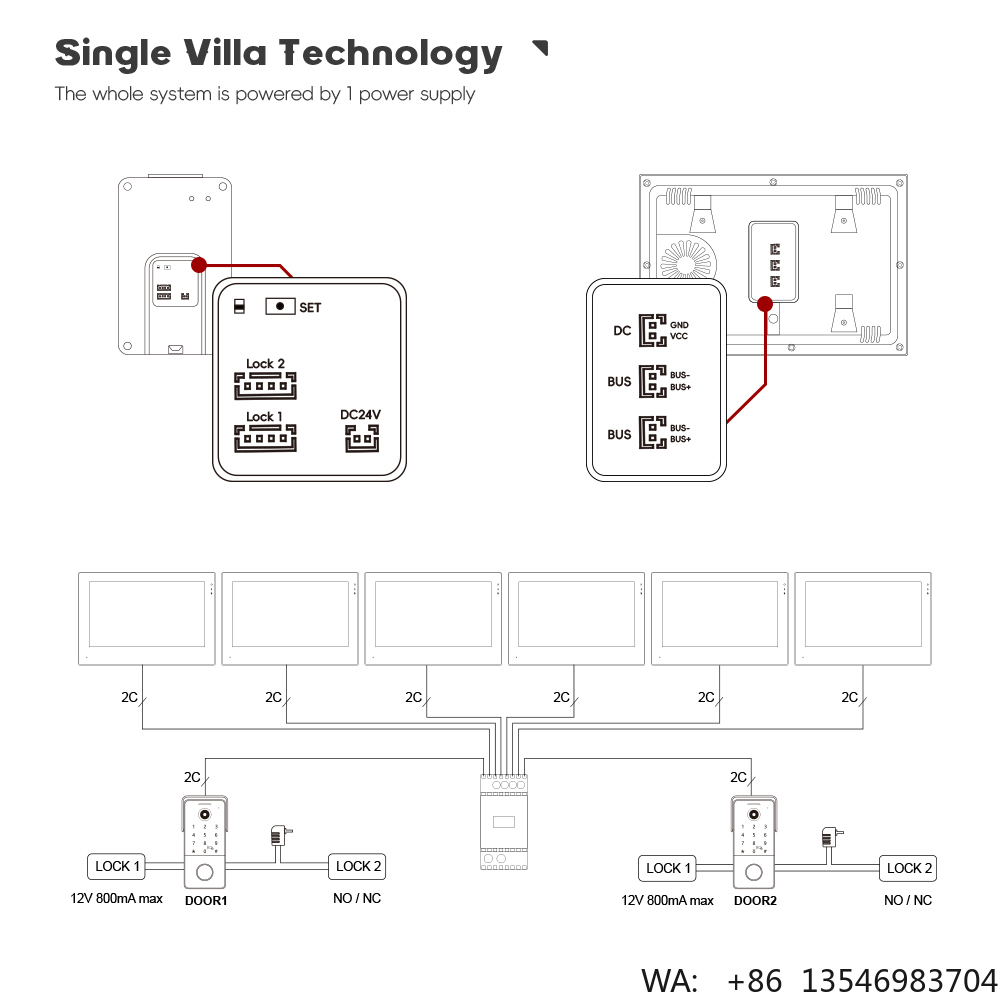 WIFI Smart Door Bell Ring Door - огляд і ціна Smart Doorbell Wired