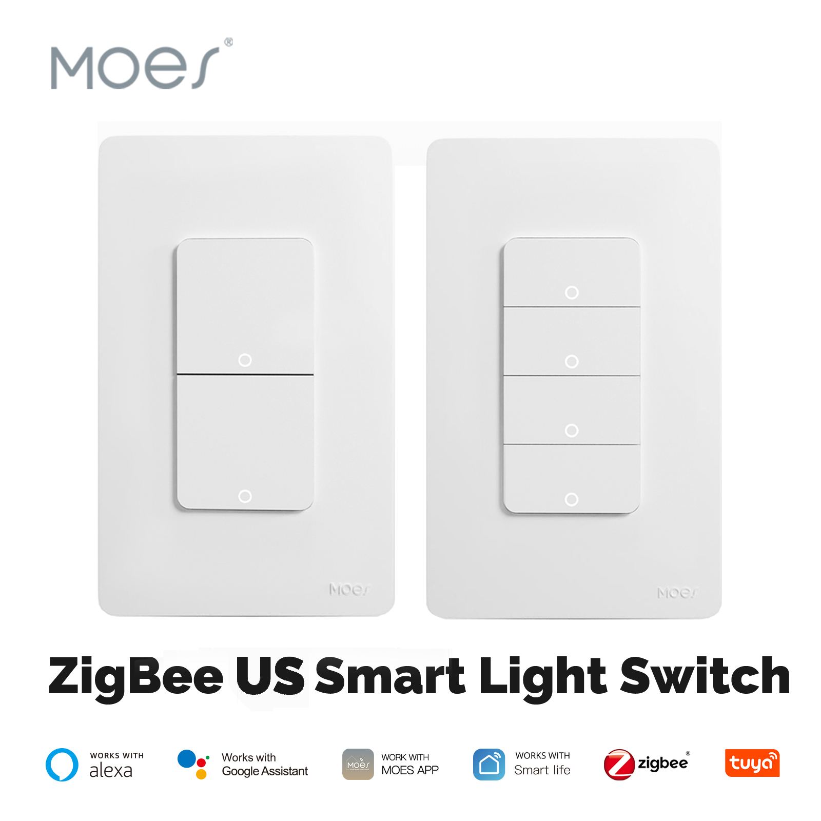 MOES Tuya ZigBee Smart Light S - огляд і ціна Home Automation Diy