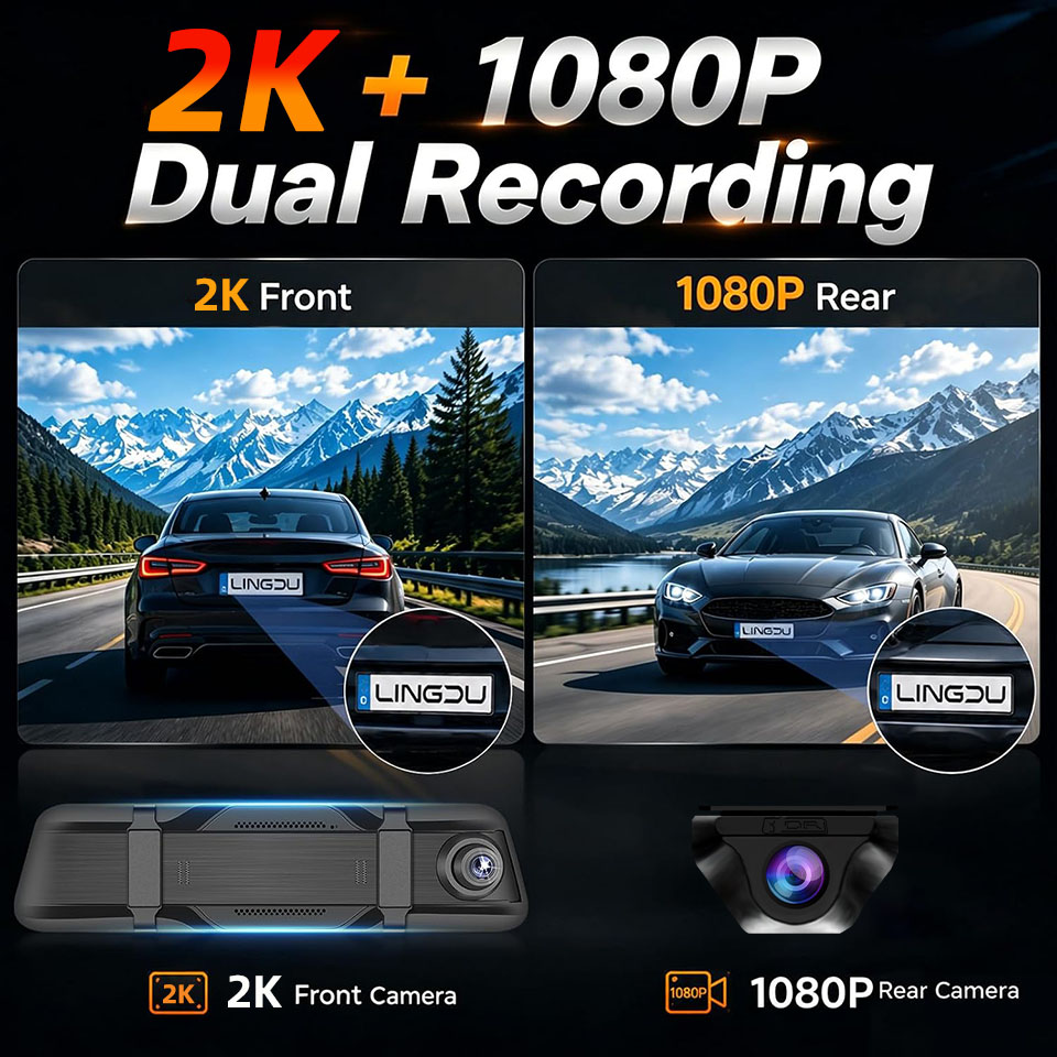 2K Mirror DashCam 170°Front Op - огляд і ціна Home Assistant Sd